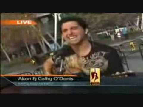 #new Colby O`Donis special face to face with Akon - Don,Rihanna, Tokio Hotel