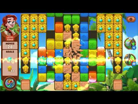 Lost Island Blast Adventure Level 2340 NO BOOSTERS - A S GAMING ✔️