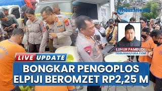 Polrestabes Surabaya Mengungkap Sindikat Pengoplos Elpiji Omzet Rp2,25 Miliar, Empat Pelaku Dibekuk