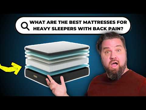 Best Mattress For Heavy People With Back Pain - My Top 6 Mattress Picks For Pain Relief!