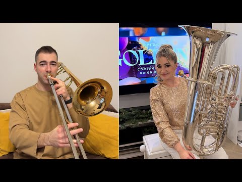 “Golden” - KPop Demon Hunters - Double Brass (Trombone & Tuba Cover)