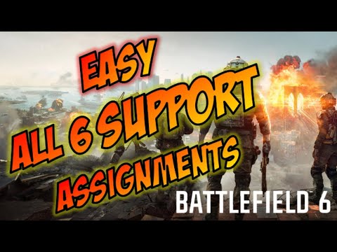 (PATCHED 11/14/2025) Battlefield 6 - EASY unlock all 6 SUPPORT Class Assignments