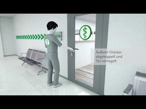 Panikschloss Panikfunktion B   stahl-design.shop  WSS BKS ABUS BMH