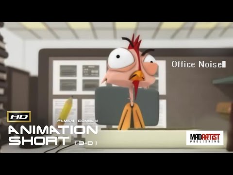 CGI 3D Animated Short Film "OFFICE NOISE" Hilarious Animation by The Animation Workshop