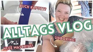 Bucher-Wanderpaket, Neue Kaffeemaschine & Mehr | Vlog | Aus Dem Alltag Geblubbert Nr. 124