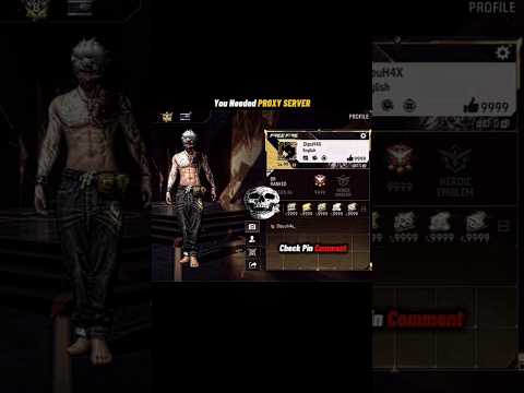 PROXY SERVER ⬆️⬆️⬆️  #proxy #freefire #dipuuh4x #shortsfeed #settings