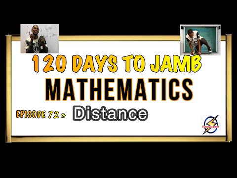 Distance Between Two Points » 120 Days To Jamb Mathematics - Ep 72