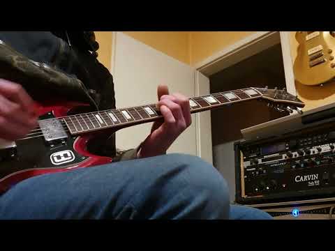 Guitar Solo - Hoyer 5064 with the real Fender Wide Range Pickups early 70s. Gibson SG Killer