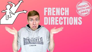 FRENCH DIRECTIONS AROUND TOWN // French language lessons for beginners (kids and teens)