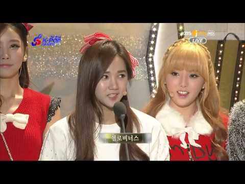 [HD 1080p] Hello Venus - Rookie Group Award @2nd Gaon Chart K-Pop Awards 130213