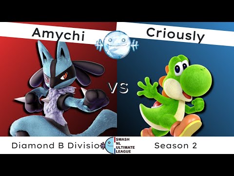 SNUL S2W3 - Amychi (Lucario) Vs. Criously (Yoshi) [DiamondB]