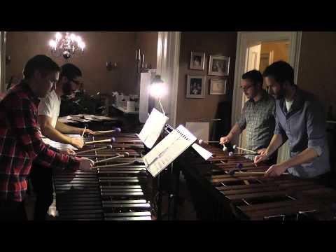 Architek Percussion rehearses Bit Canon by Eliot Britton