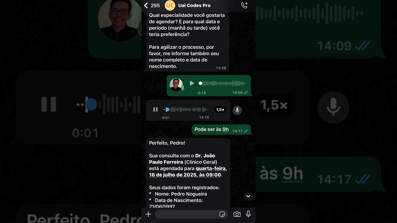 Demonstração da Automação