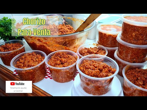 CHORIZO PARA VENTA PASO A PASO| Cómo hacer Chorizo Ranchero desde Cero| Receta de Chorizo de Puerco
