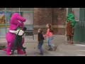 Barney Crashed Into A Tree 🫢