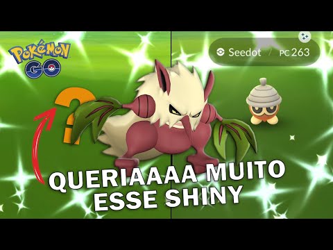 O SURTO! Achei um shiny que não é o Seedot... Perdi a hora e quase deu tudo errado