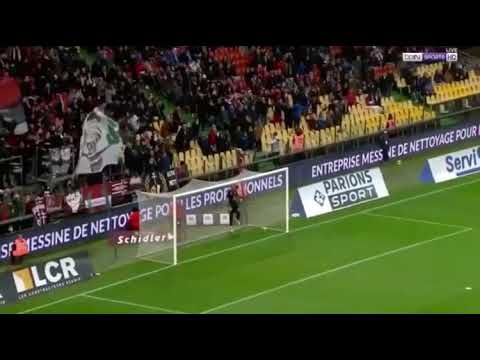 But de Wahbi Khazri contre FC Metz. هدف وهبي الخزري ضد فريق ماتز