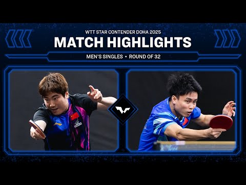 Liang Jingkun vs Zhou Qihao | MS R32 | WTT Star Contender Doha 2026