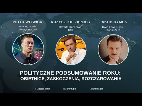 Polityczne Podsumowanie Roku 2025 (Jakub Dymek, Piotr Witwicki, Krzysztof Ziemiec)