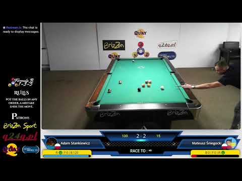 Mateusz Śniegocki vs Adam Stankiewicz - FORMULA B135 PRO Race to 3