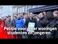 Namens studenten- en jongerenverenigingen uit Den Bosch ontving wethouder Geers donderdagmiddag e...