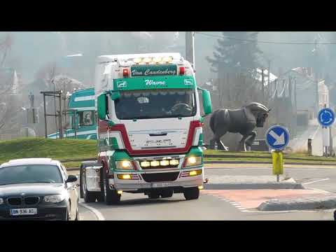 TruckShow Ciney 2018 Départ (Part 1) [HD]