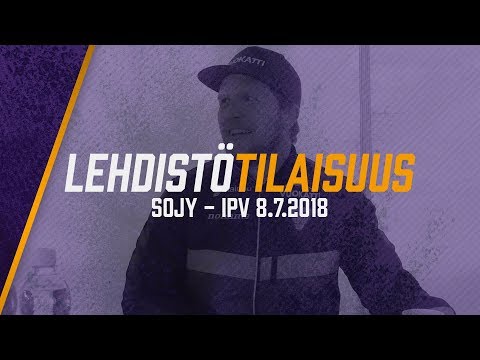 Lehdistötilaisuus: SoJy - IPV 8.7.2018
