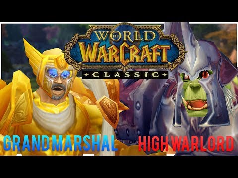 So, You Want To Be Rank 14 in Classic WoW?