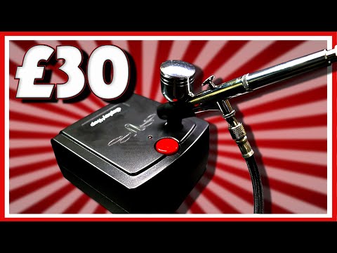 I bought the CHEAPEST AIRBRUSH KIT on Amazon - Airbrushing for Beginners