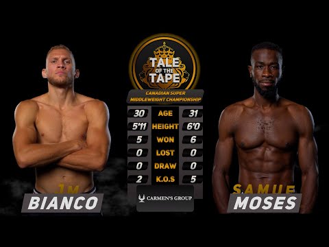 JOHN MICHAEL BIANCO VS SAMUEL MOSES | FULL FIGHT | 3LP