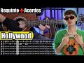 Hollywood Peso Pluma X Estevan Plazola Requinto Chords TABS Guitar Tutorial