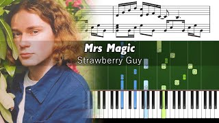 Download lagu Strawberry Guy - Mrs Magic - Piano Tutorial with Sheet Music mp3
