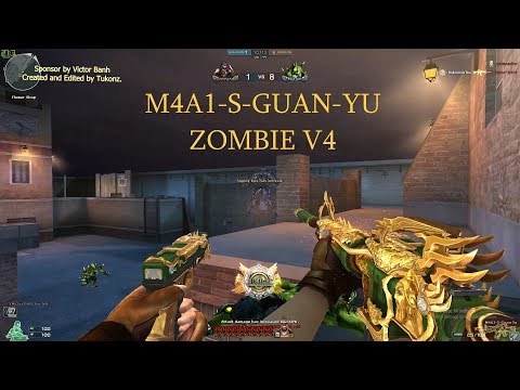 Crossfire West (Đột Kích Bắc Mỹ) 2.0: M4A1-S-GUAN-YU ( VIP ) | ZOMBIE V4