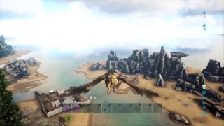Ps4 実況放送  初見歓迎！？　ARK 公式サーバー　日曜日も資源集め