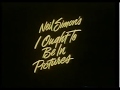 I Ought to Be in Pictures - comedy - 1982 - trailer