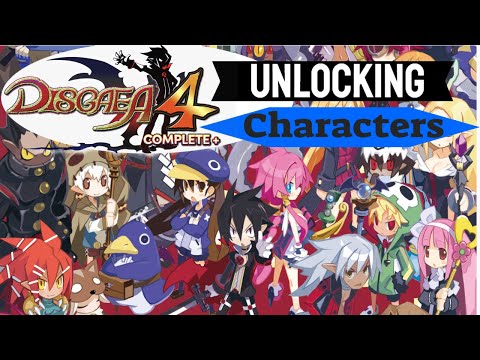 Let's Guide Disgaea 4 Complete + - How to Unlock Characters