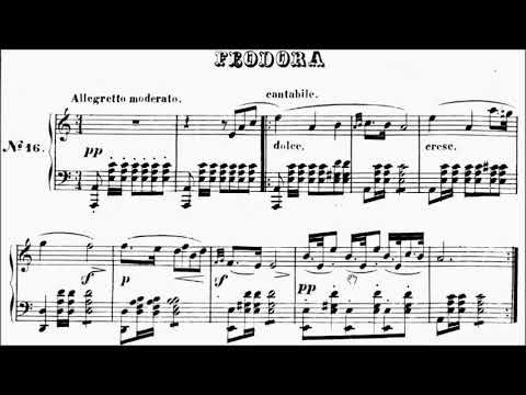 Trinity TCL Piano 2021-2023 Grade 8 A5 Czerny Feodora Op.804 No.16 Sheet Music