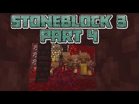 Insane Minecraft Combo: TOMATOS and LATTICE - Stoneblock 3 Part 4