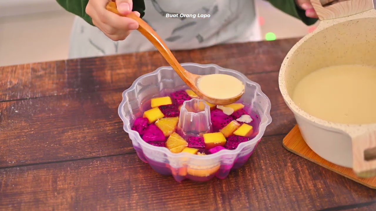 Resepi Agar Agar Buah Sedap Dan Cantik