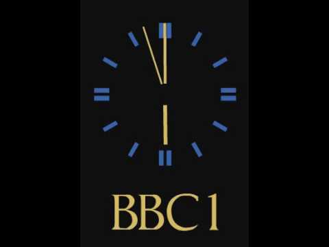 BBC1 1985 - 1991 clock, 17:59:51 - 18:00:00 Thursday 5th August 2010