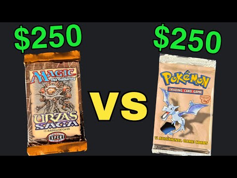 250-Dollar-Pokémon-Pack vs. MTG-Pack