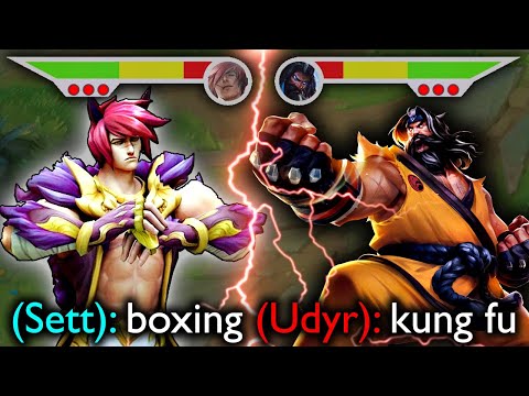 SETT vs UDYR - WHO'S THE STRONGEST?