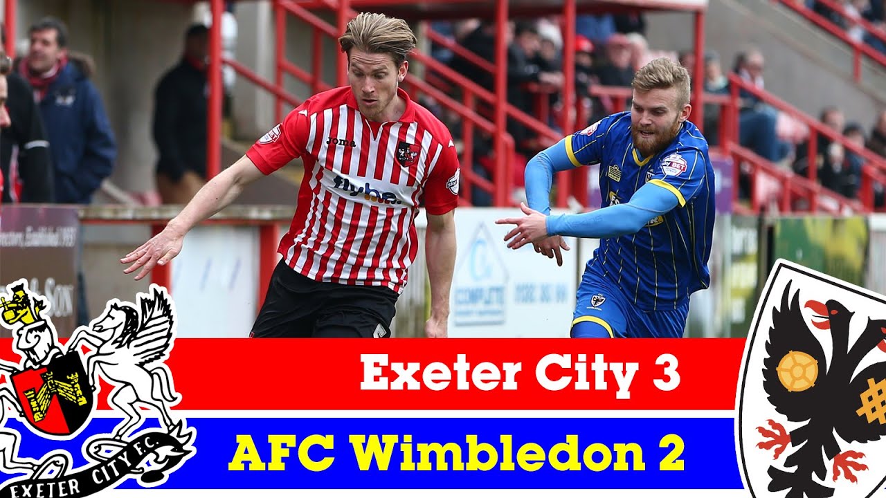 Exeter City 3-2 AFC Wimbledon (14/3/15) - Sky Bet ...