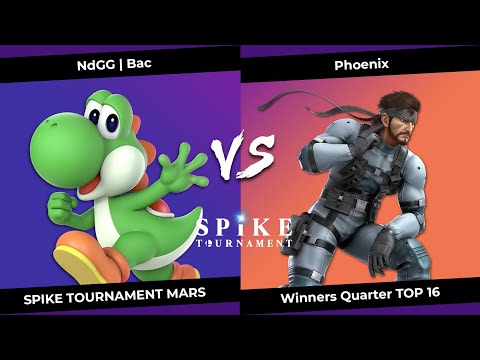 SpikeT Mars Winners Quarter Top 16 - NdGG | Bac (Yoshi) VS Phoenix (Snake)