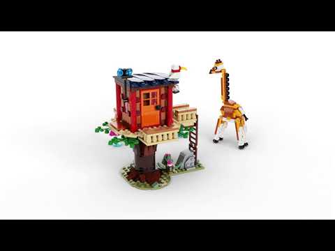 Конструктор LEGO Creator 3в1 «Домик на дереве для сафари» 31116 / 397 деталей