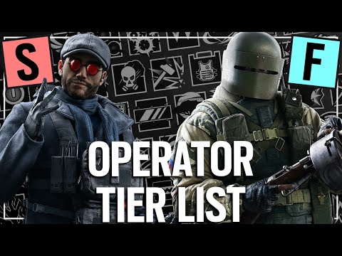 The Best Operator Tier List - Rainbow Six Siege