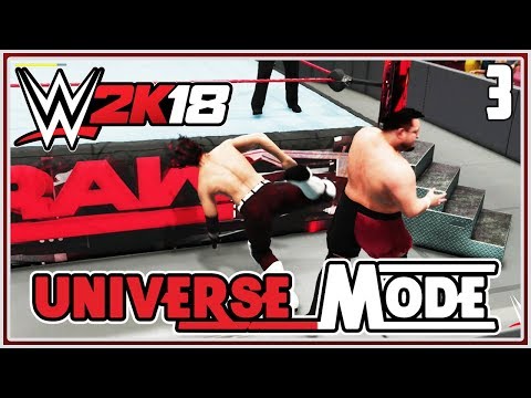 Triangle Of Pain... WWE 2k18 My Career Universe Mode: Episode 3