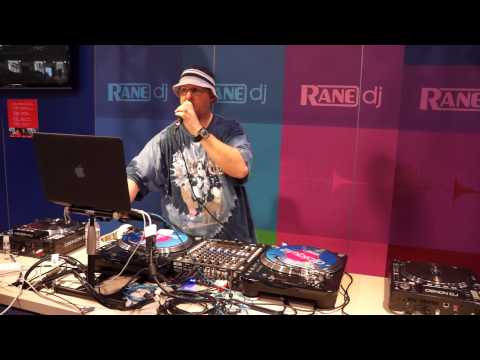 NAMM 2014 Day 2 - DJ Big Wiz Demoing the Rane Sixty-Four