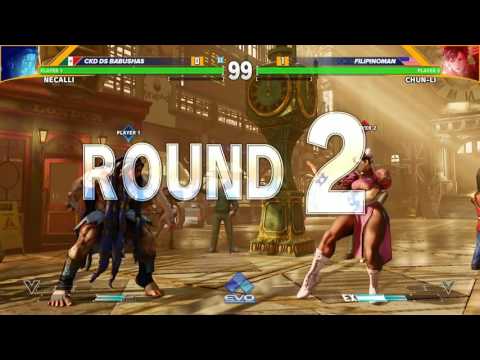 SFV: CKD DS Babushas vs Filipinoman  - EVO 2016 Semis