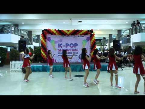 AURORA covering AOA Get Out, Short Hair - NYE DAY 181014